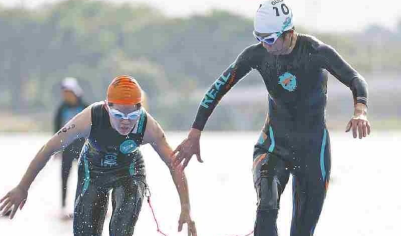 我國(guó)首個(gè)殘疾人鐵人三項(xiàng)賽事開賽 首日廣東隊(duì)包攬7枚金牌